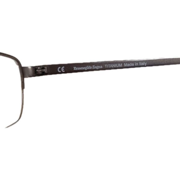 Ermenegildo Zegna Eyeglasses FRAMES Only VZ 3361 COL 0SLS 55-17-140 Titanium - Picture 12 of 16
